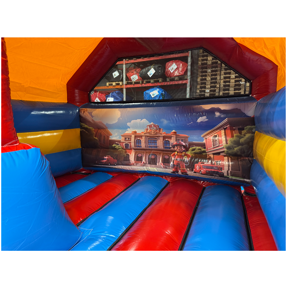 Combo Mini 3D Fire Truck Inflatable