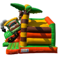 Hüpfburg Combo Mini 3D Dschungelzug