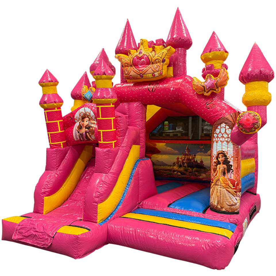 Combo Mini 3D Prinzessinnenschloss Hüpfburg