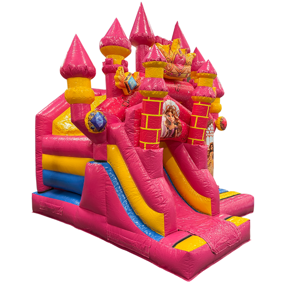 Combo Mini 3D Prinzessinnenschloss Hüpfburg