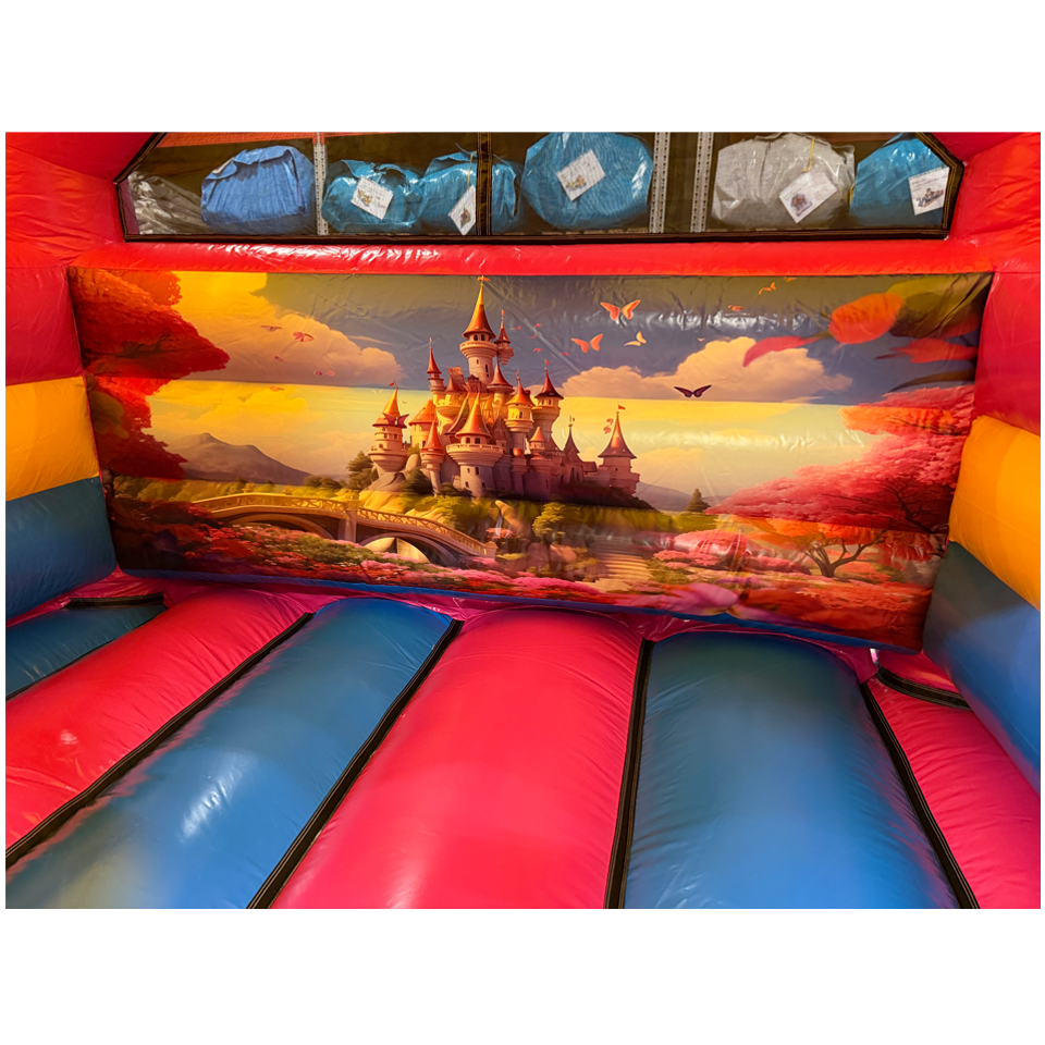 Combo Mini 3D Prinzessinnenschloss Hüpfburg