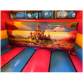 Hüpfburg Combo Mini 3D Prinzessinnenschloss