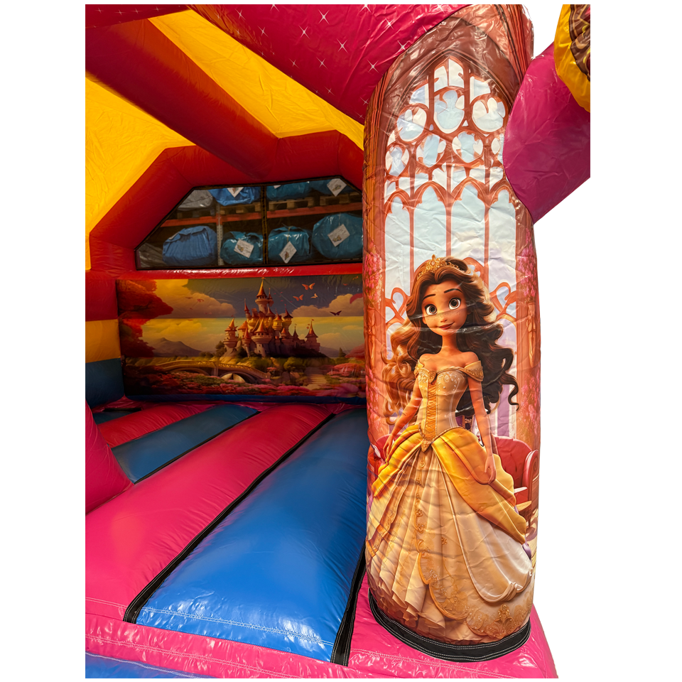 Combo Mini 3D Prinzessinnenschloss Hüpfburg