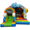 Hüpfburg Combo Mini 3D Regenbogen