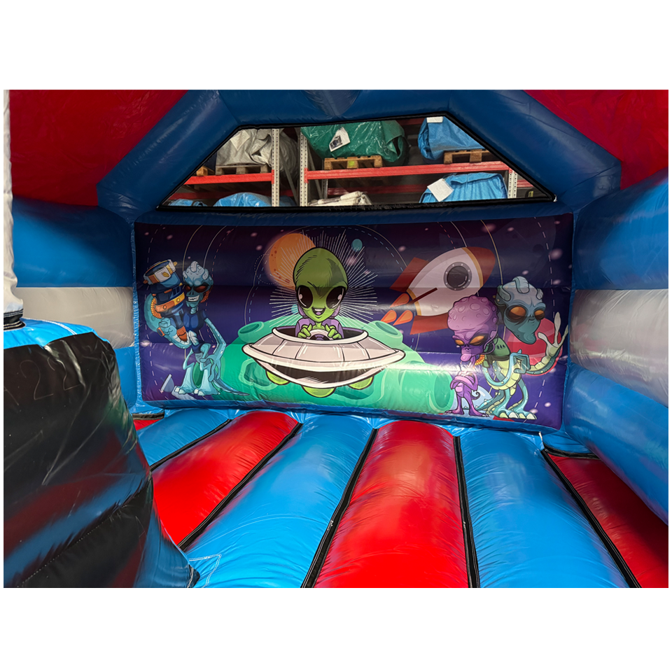 Combo Mini 3D Weltraum-Ufo-Hüpfburg