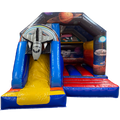 Hüpfburg Combo Mini 3D Weltraumrakete