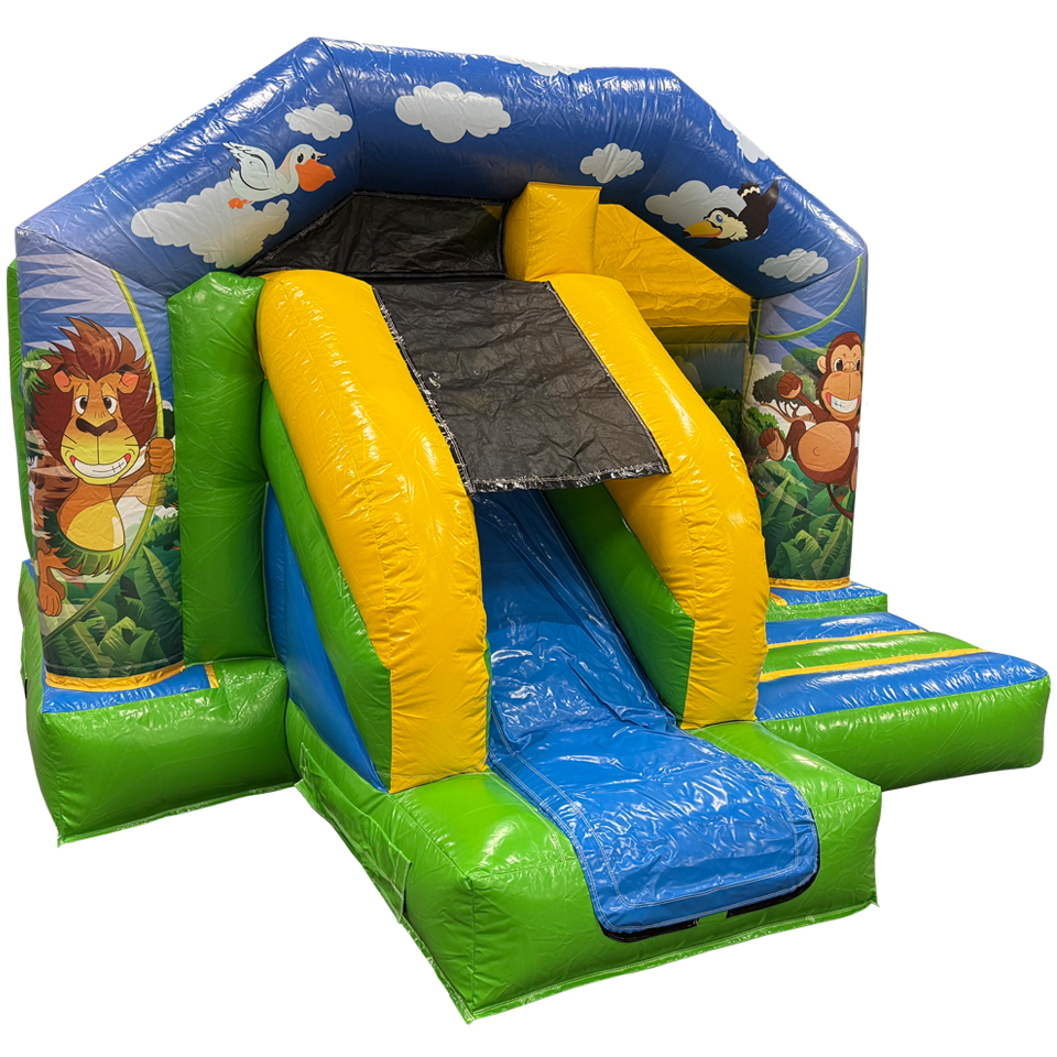 Combo Mini Jungle Château gonflable