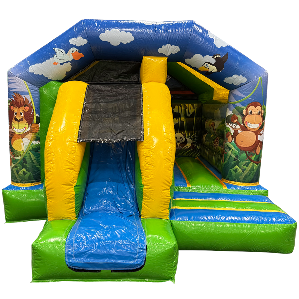 Combo Mini Jungle Château gonflable
