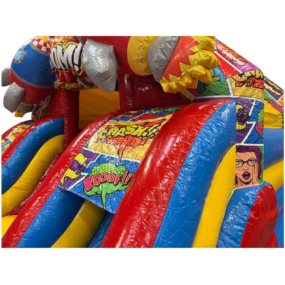 Combo Midi 2 Slides Comic Inflatable