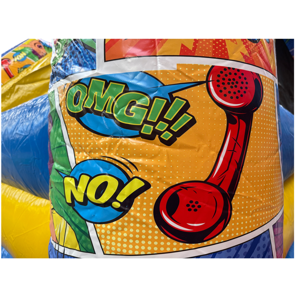 Combo Midi 2 Slides Comic Inflatable