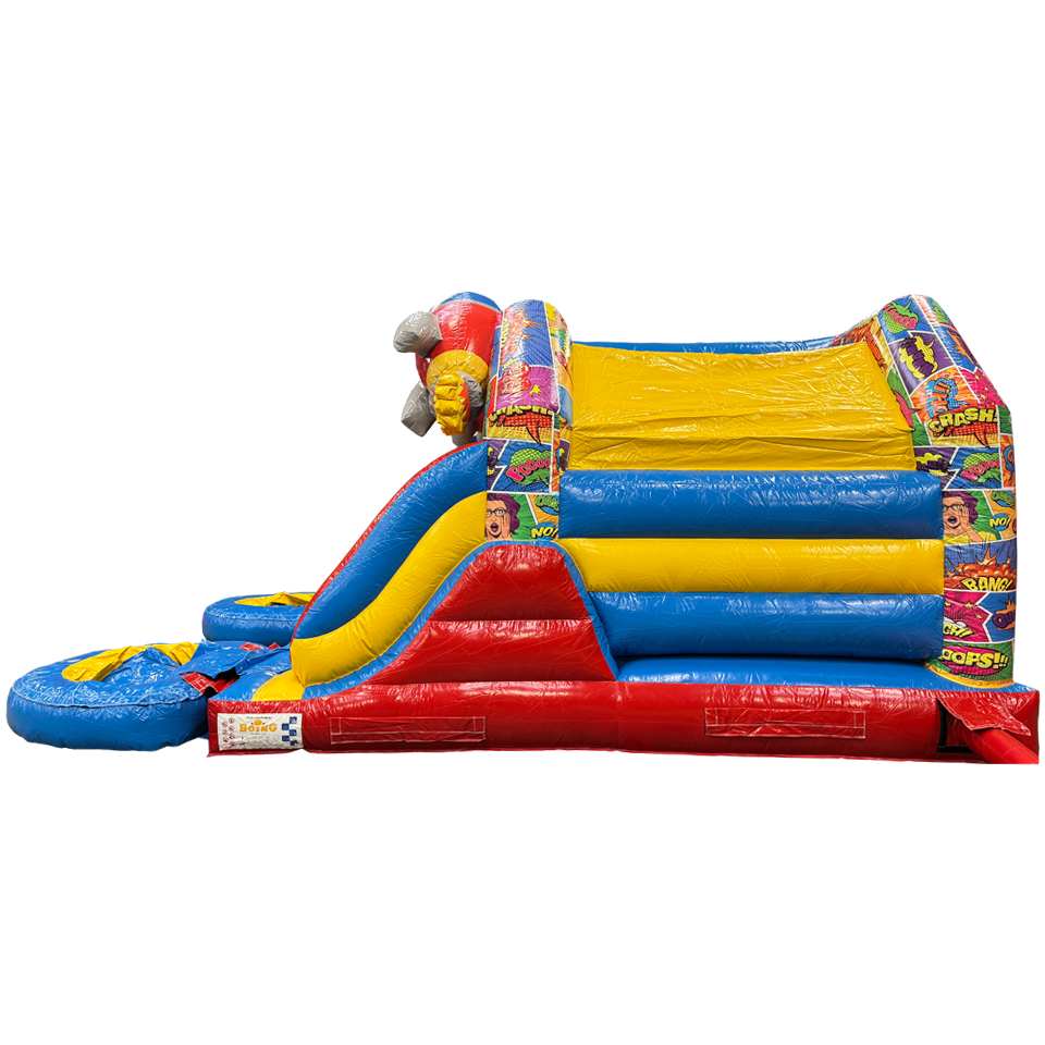Combo Midi 2 Slides Comic Inflatable