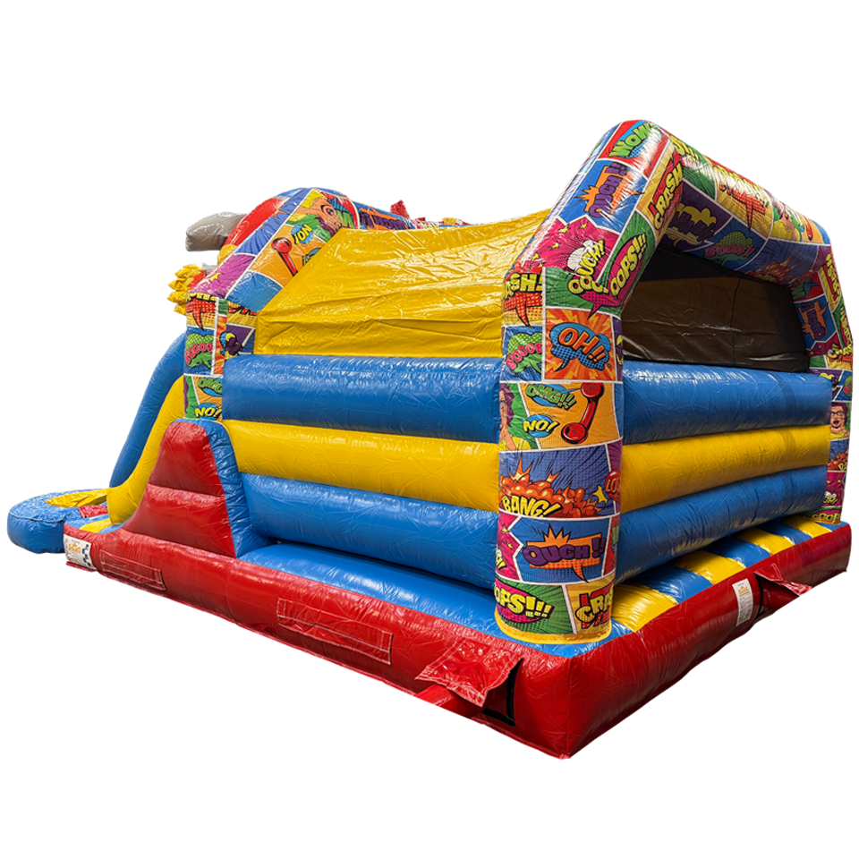 Combo Midi 2 Slides Comic Inflatable