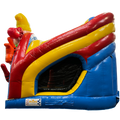Hüpfburg Curve Bounce N Slide Clown