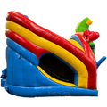 Hüpfburg Curve Bounce N Slide Clown