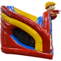 Hüpfburg Curve Bounce N Slide Feuerwehr
