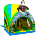 Hüpfburg Curve Bounce N Slide Gorilla