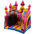 Hüpfburg Curve Bounce N Slide Prinzessin