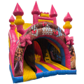 Hüpfburg Curve Bounce N Slide Prinzessin