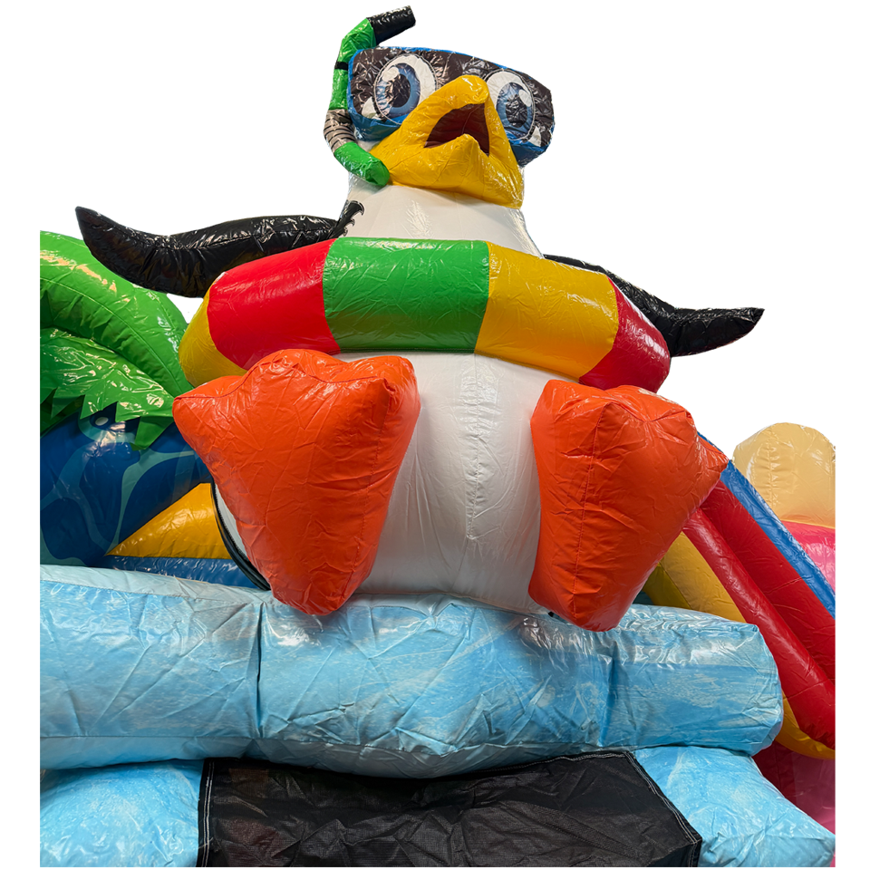 Fframe Midi Crazy Pinguin Hüpfburg