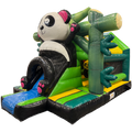 Hüpfburg Fframe Midi Panda-Bär