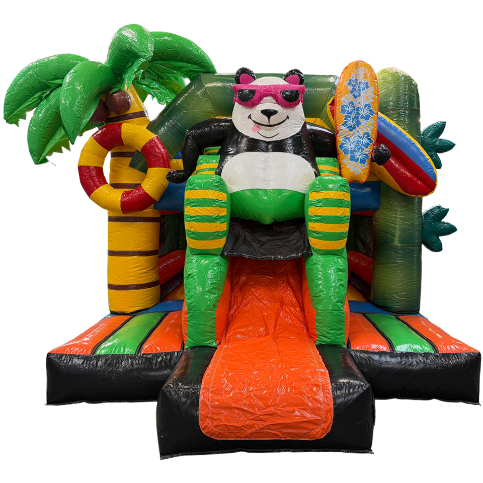 Fframe Midi Surfing Panda Hüpfburg