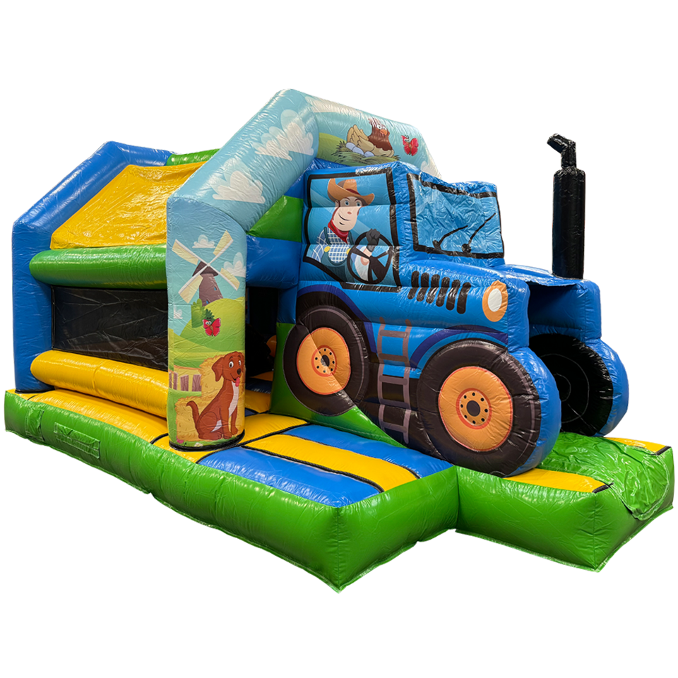 Fframe Midi Tractor Springkasteel