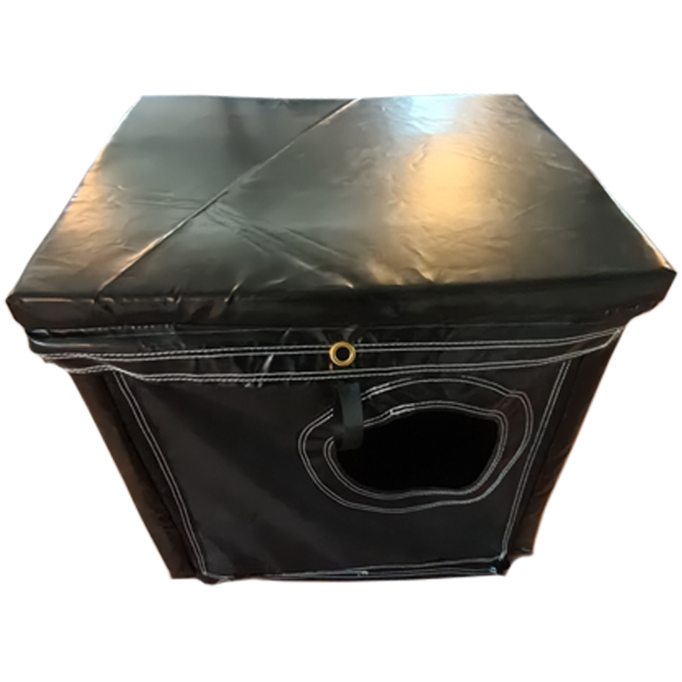 Boîte de recouvrement pliable