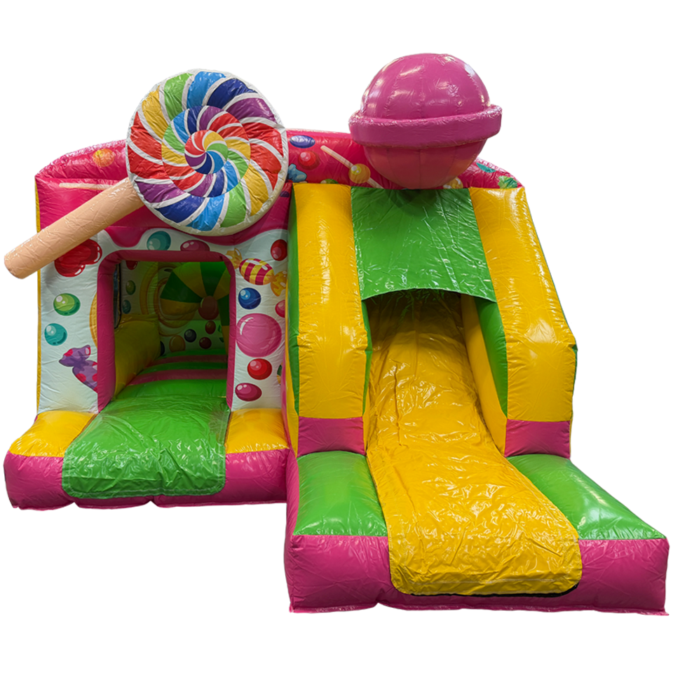 Funbox Midi Süßigkeiten Hüpfburg
