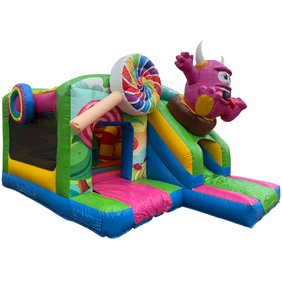 Funbox Midi Cookie Monster Fuchsia Inflatable