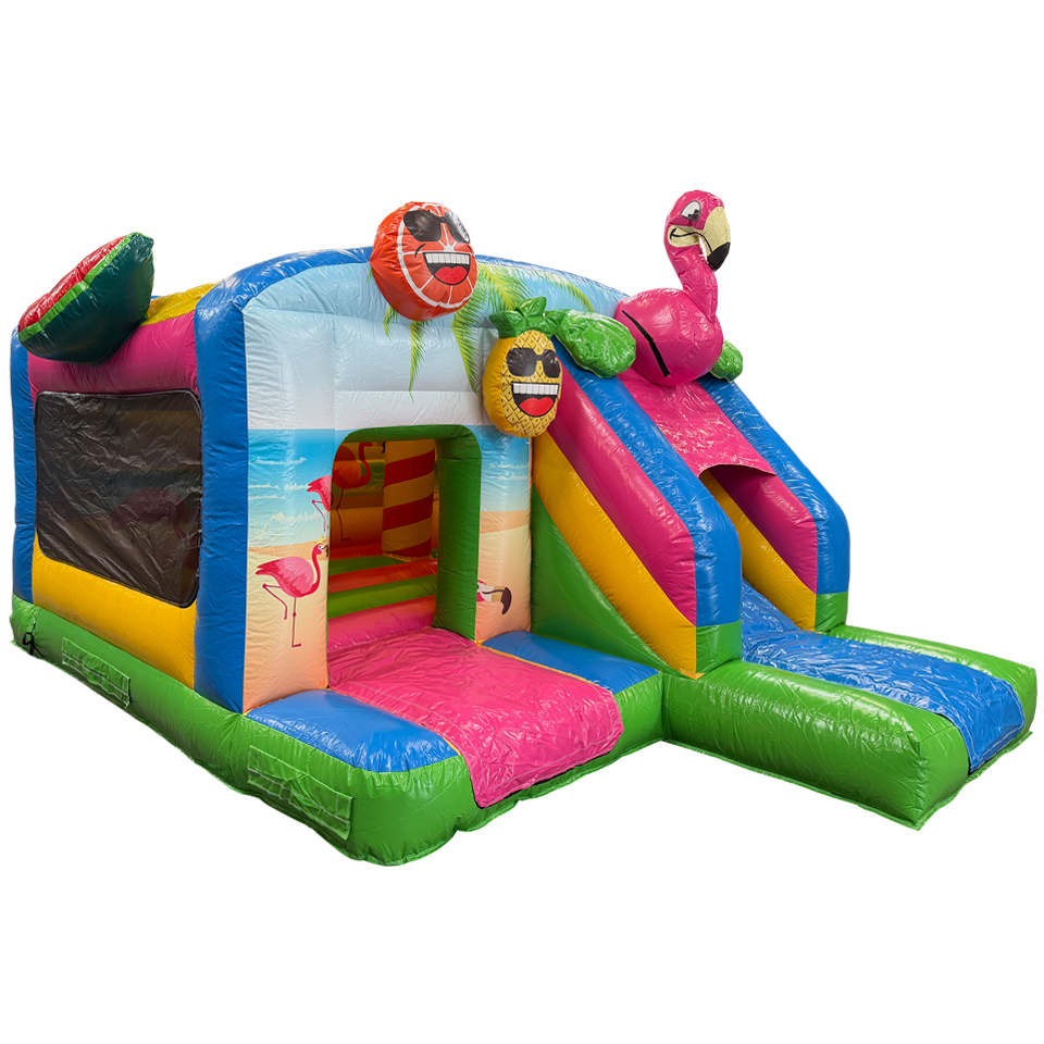 Funbox Midi Flamingo Hüpfburg