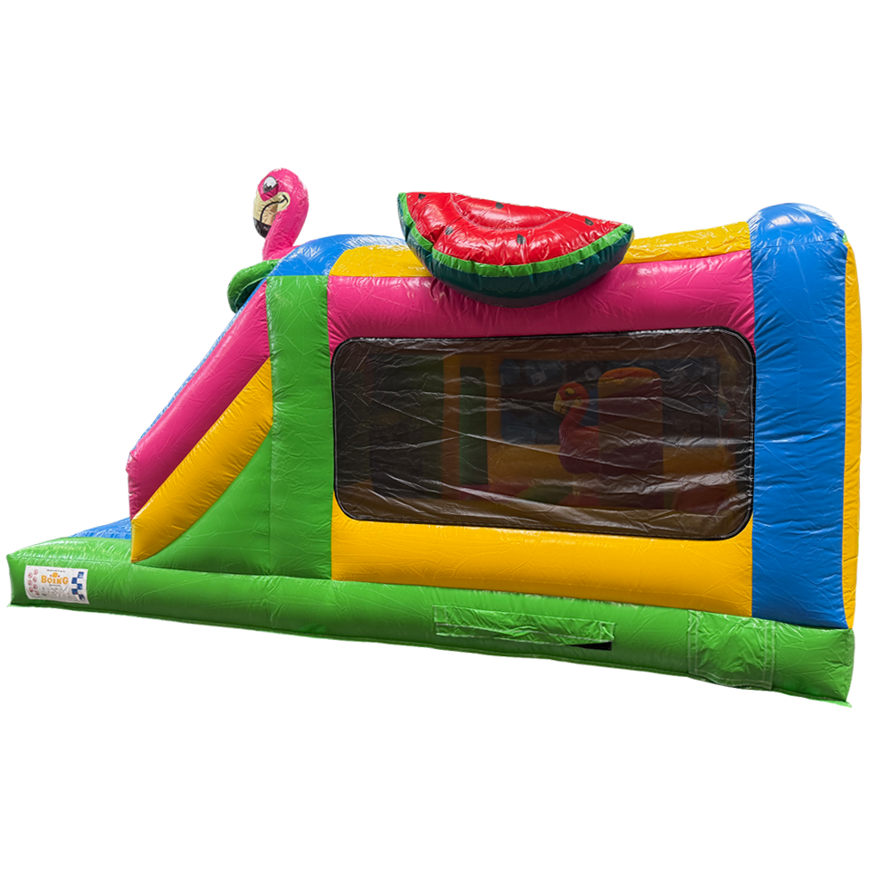 Funbox Midi Flamingo Hüpfburg