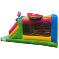 Hüpfburg Funbox Midi Flamingo