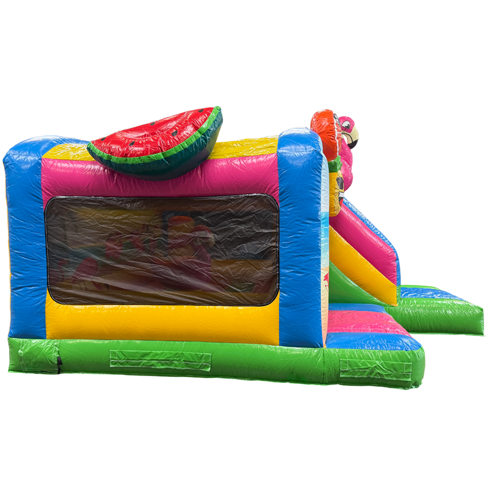 Funbox Midi Flamingo Hüpfburg