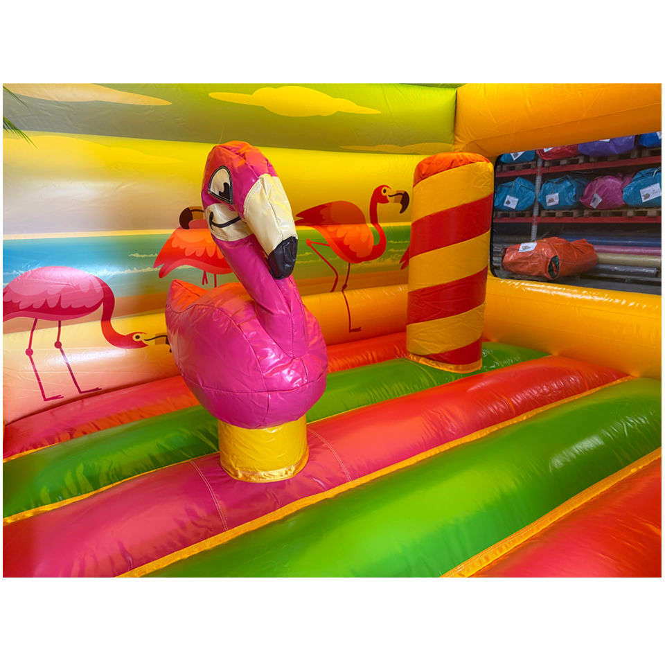 Funbox Midi Flamingo Hüpfburg