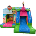 Hüpfburg Funbox Midi Flamingo