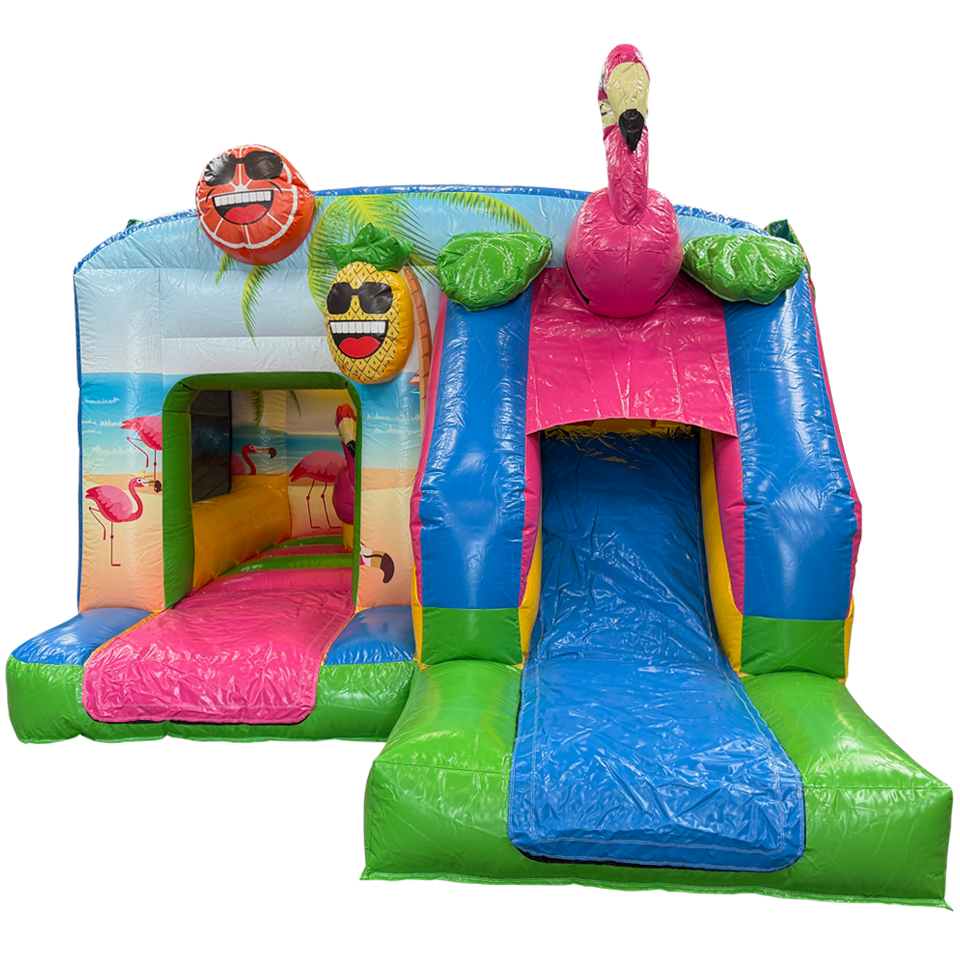Funbox Midi Flamingo Hüpfburg