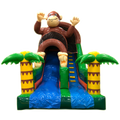 Hüpfburg Rutsche Gorilla