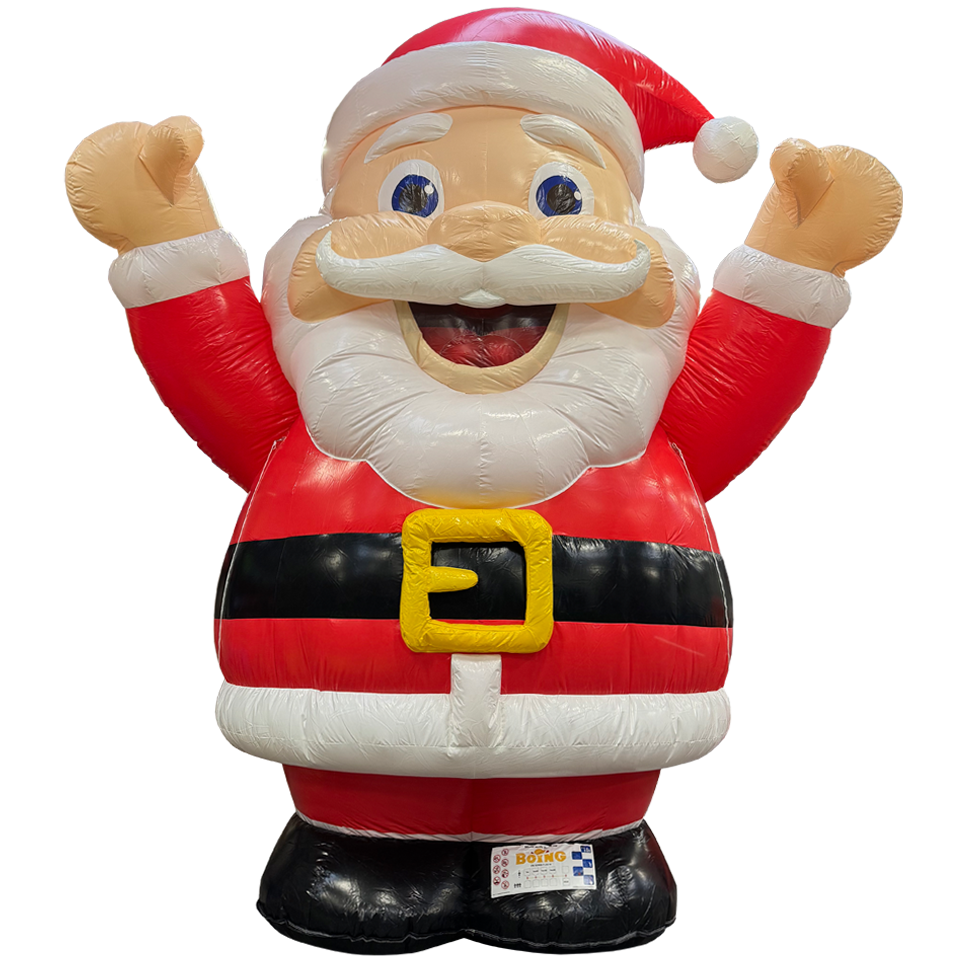 Aufblasbarer Weihnachtsmann