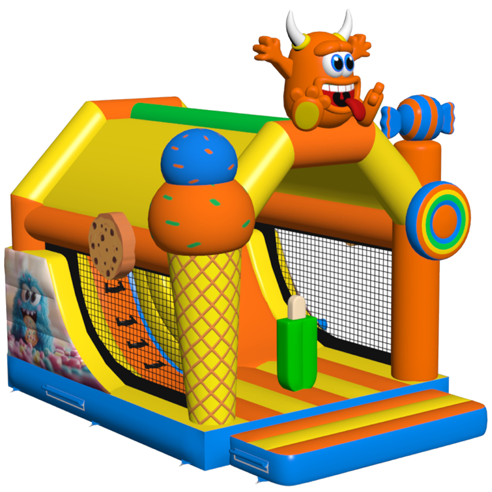 Inslide Maxi 3D Cookie Monster Orange