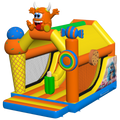 Hüpfburg Inslide Maxi 3D Cookie Monster Orange
