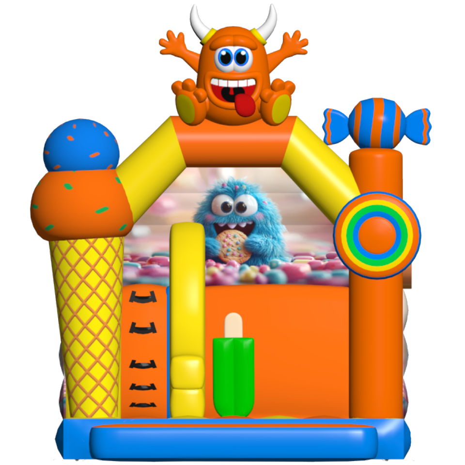 Inslide Maxi 3D Cookie Monster Orange
