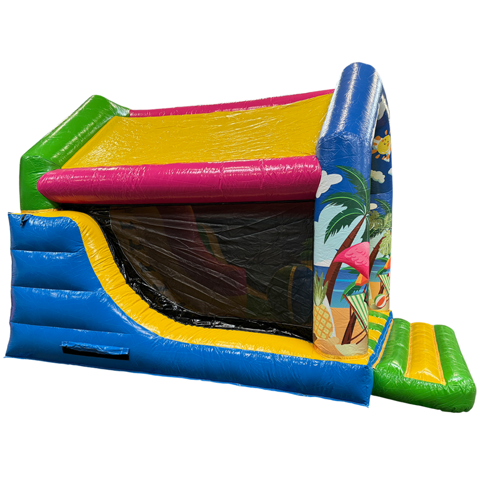 Inslide Maxi Plage Tropicale Château Gonflable 