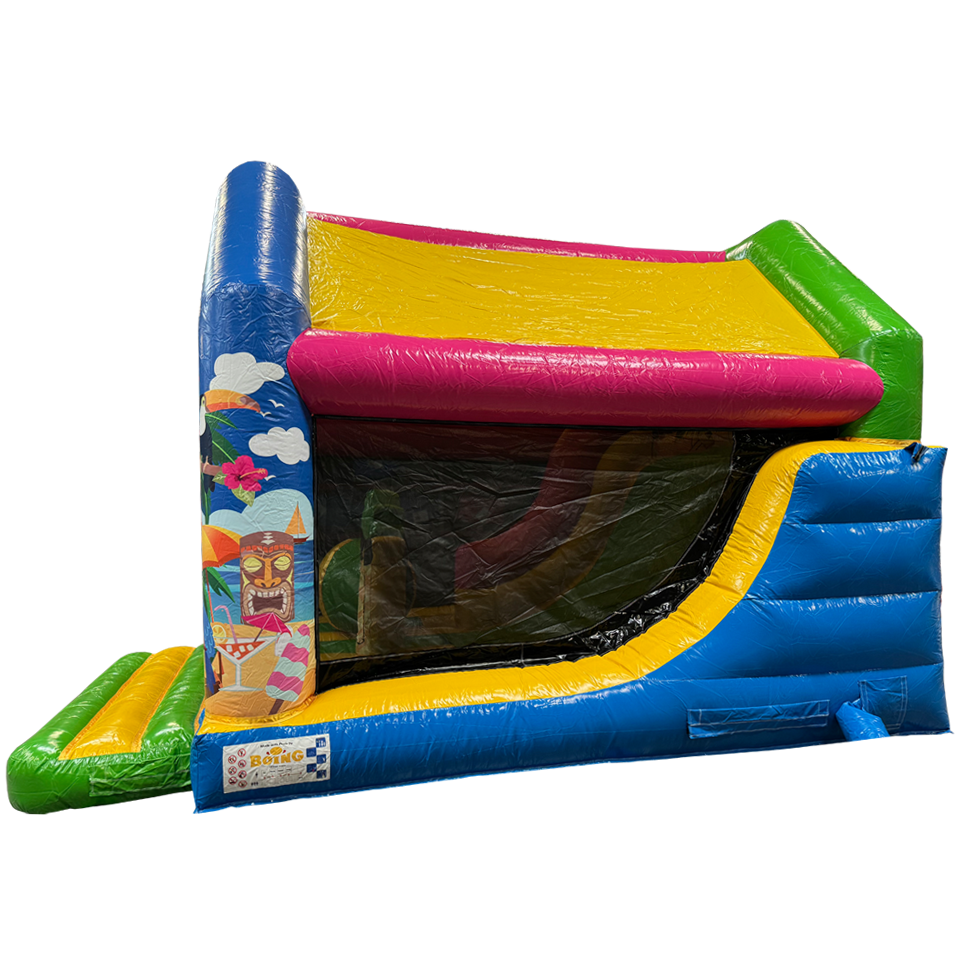 Inslide Maxi Plage Tropicale Château Gonflable 
