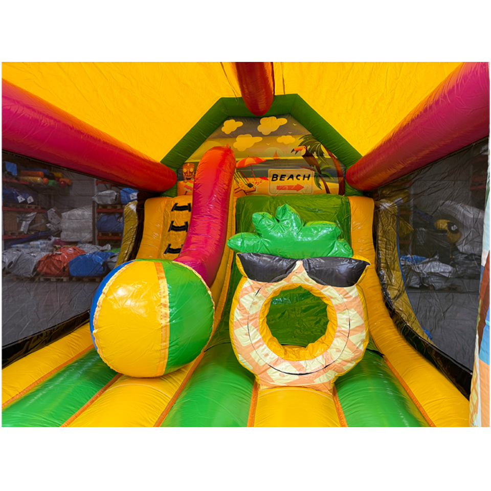 Inslide Maxi Plage Tropicale Château Gonflable 