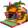 Hüpfburg Inslide Midi Flamingo