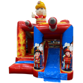  Hüpfburg Jump N Slide Feuerwehr 