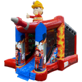  Hüpfburg Jump N Slide Feuerwehr 