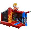  Hüpfburg Jump N Slide Feuerwehr 