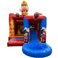 Hüpfburg Jump N Slide Feuerwehr 