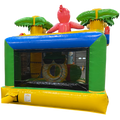 Hüpfburg Jump N Slide Flamingo